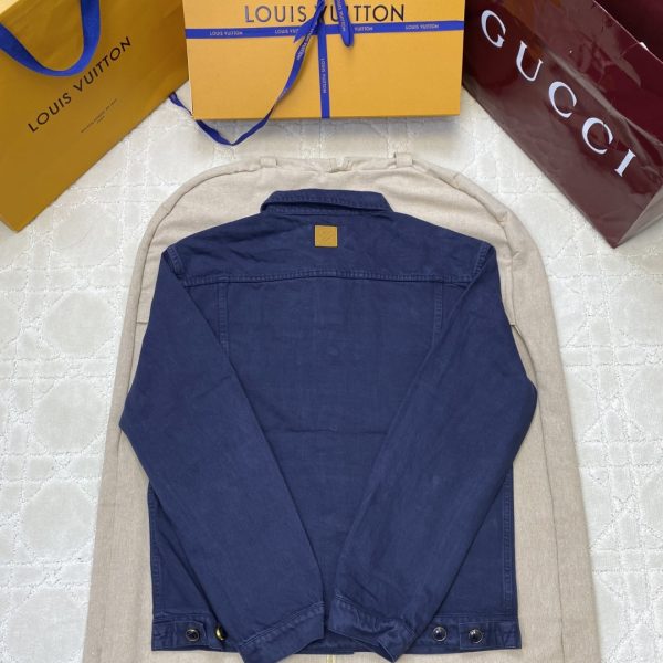 Louis Vuitton 2025SS Classic Washed Denim Jacket