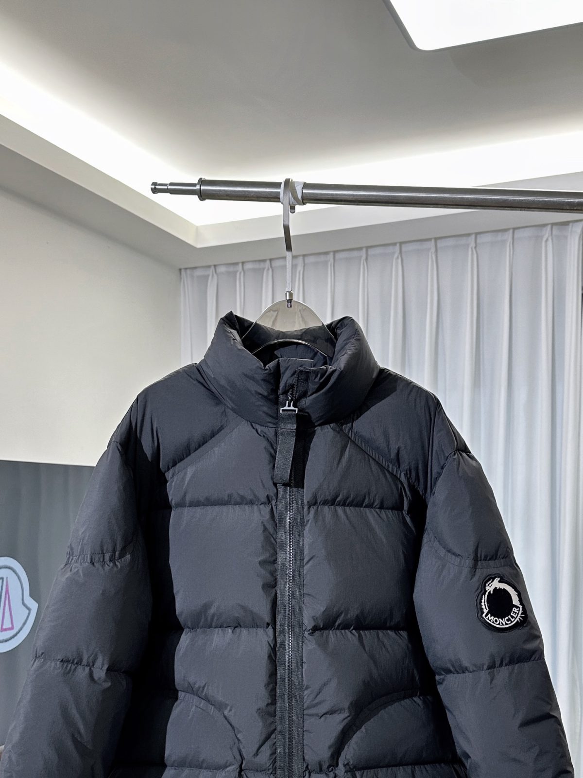 Moncler 2024 Limited “Yazi” Stand-Collar Down Jacket (95% White Goose Down Edition) - Image 8