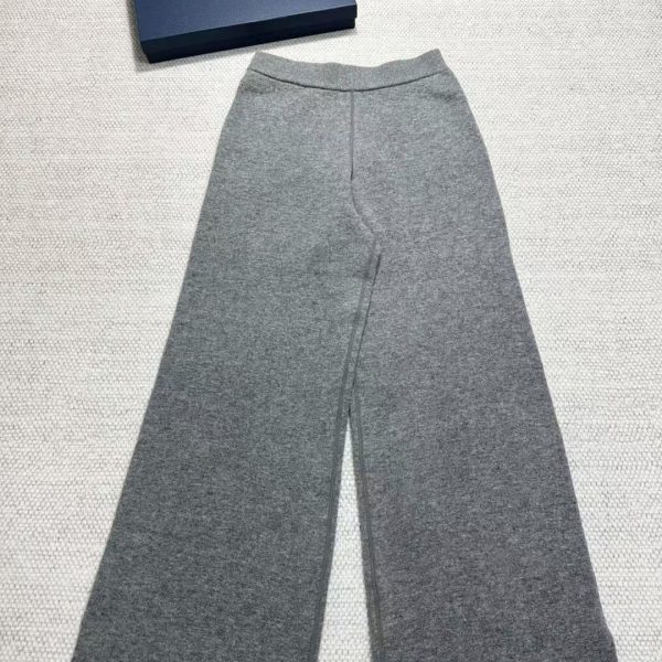 Dior Double-Faced Cashmere Wide-Leg Trousers