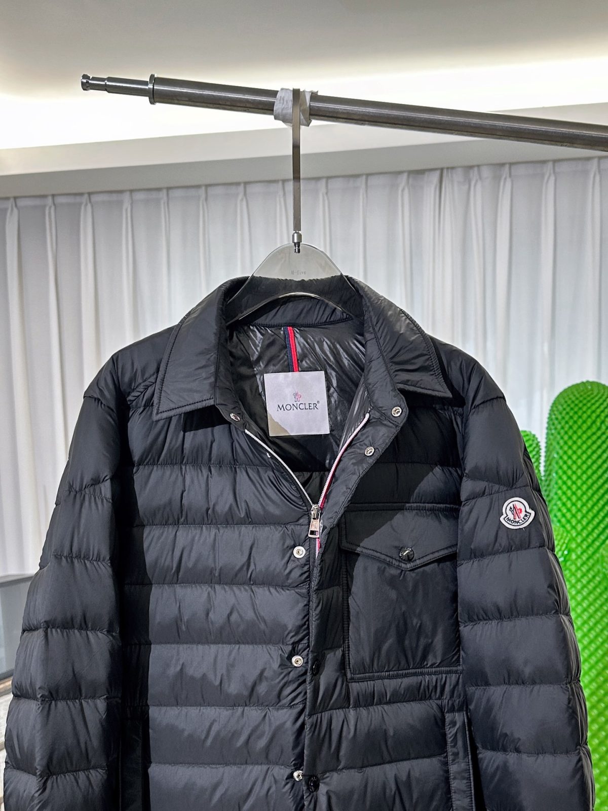 Moncler Tenibres Lightweight Down Shirt Jacket - Image 2
