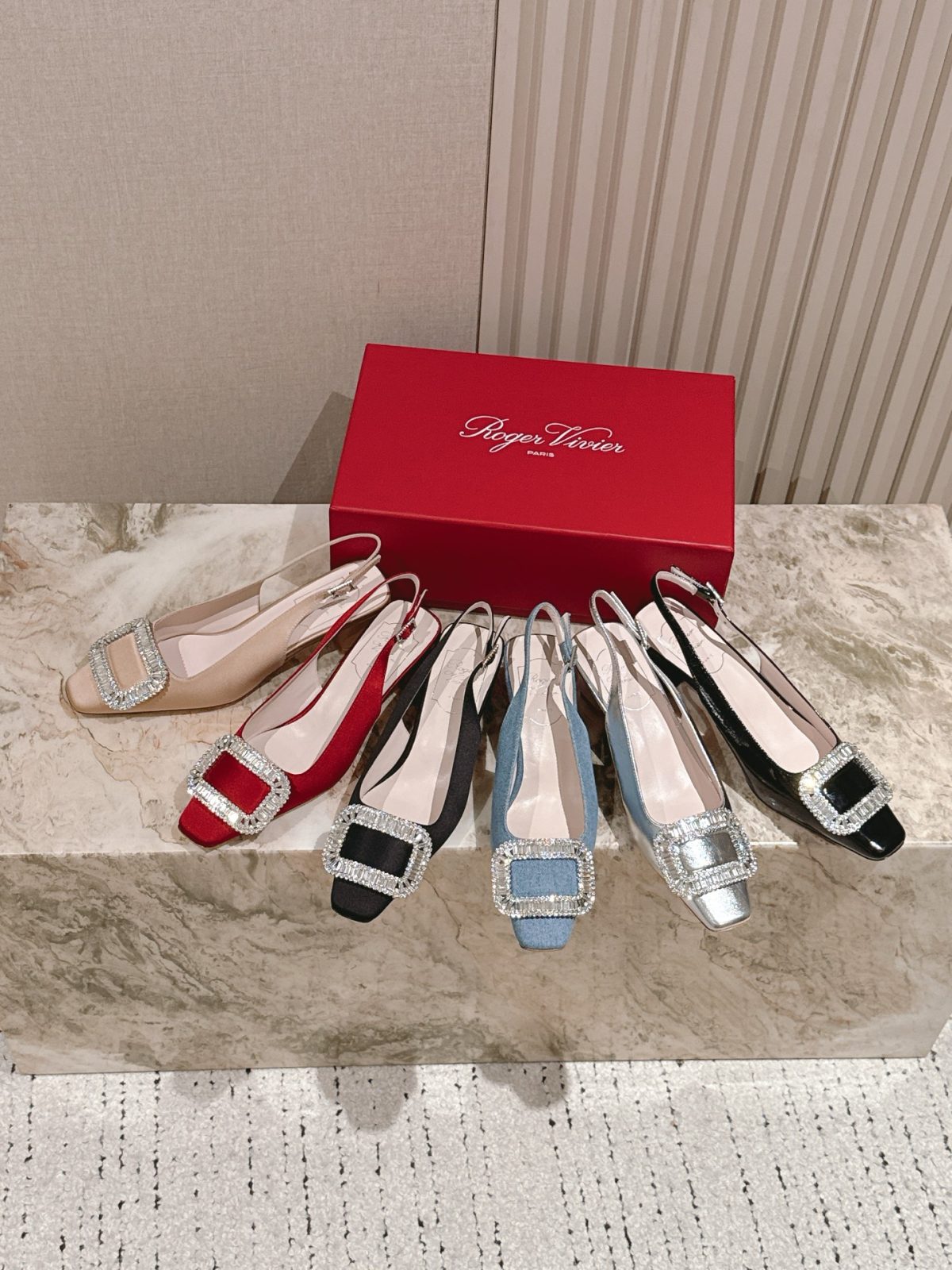 Roger Vivier Jewel Heel Sandals | 2025 Spring/Summer New Collection - Image 4