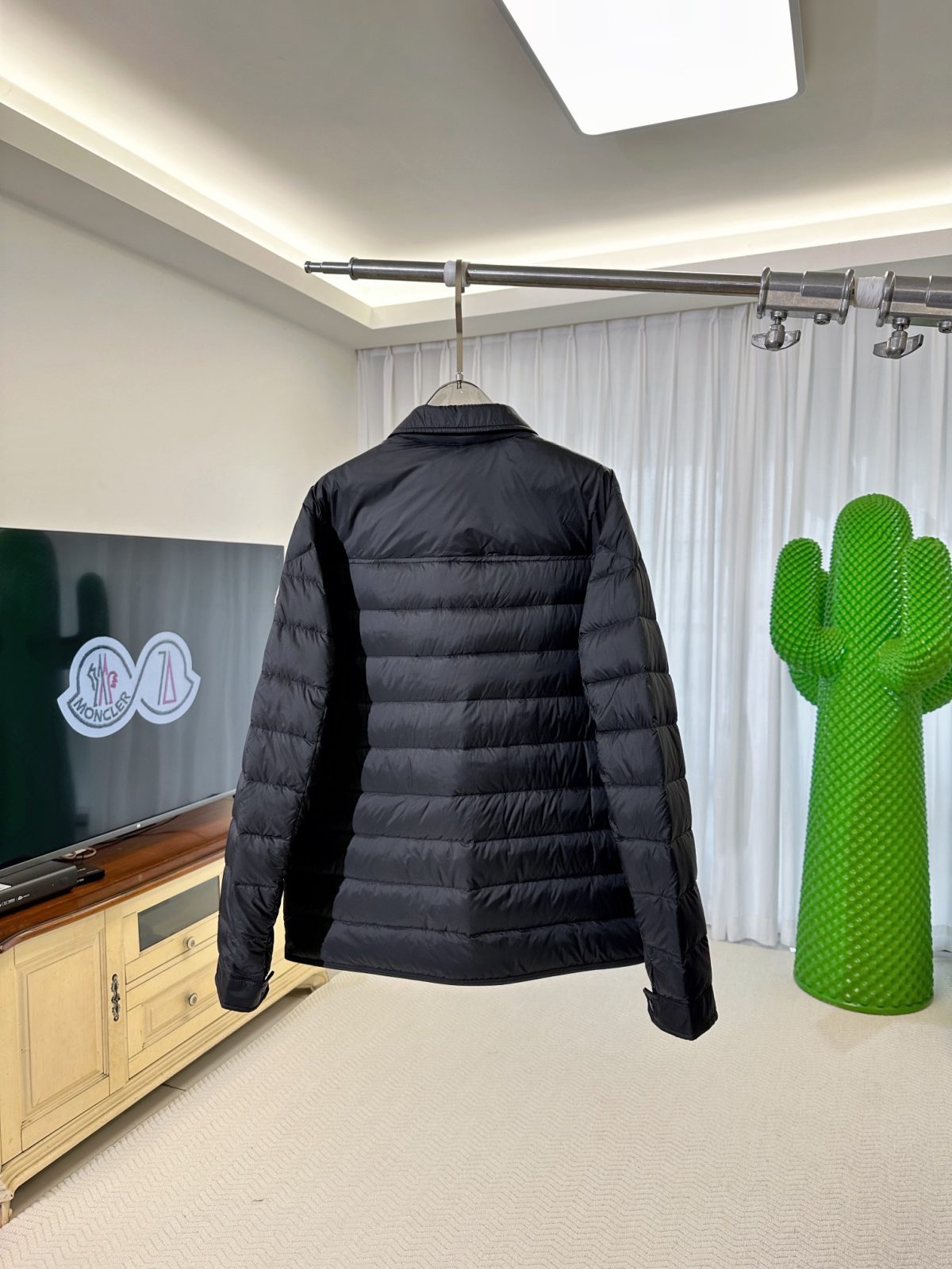 Moncler Tenibres Lightweight Down Shirt Jacket - Image 4