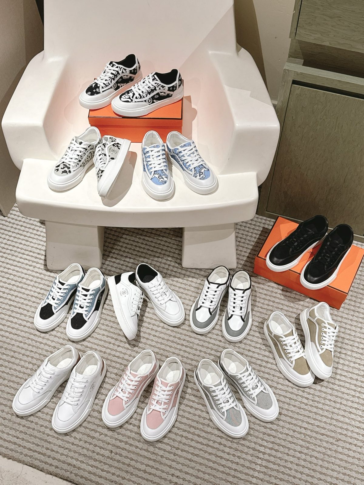 HERMÈS Boutique Sneakers | 2024 Spring/Summer Collection - Image 2