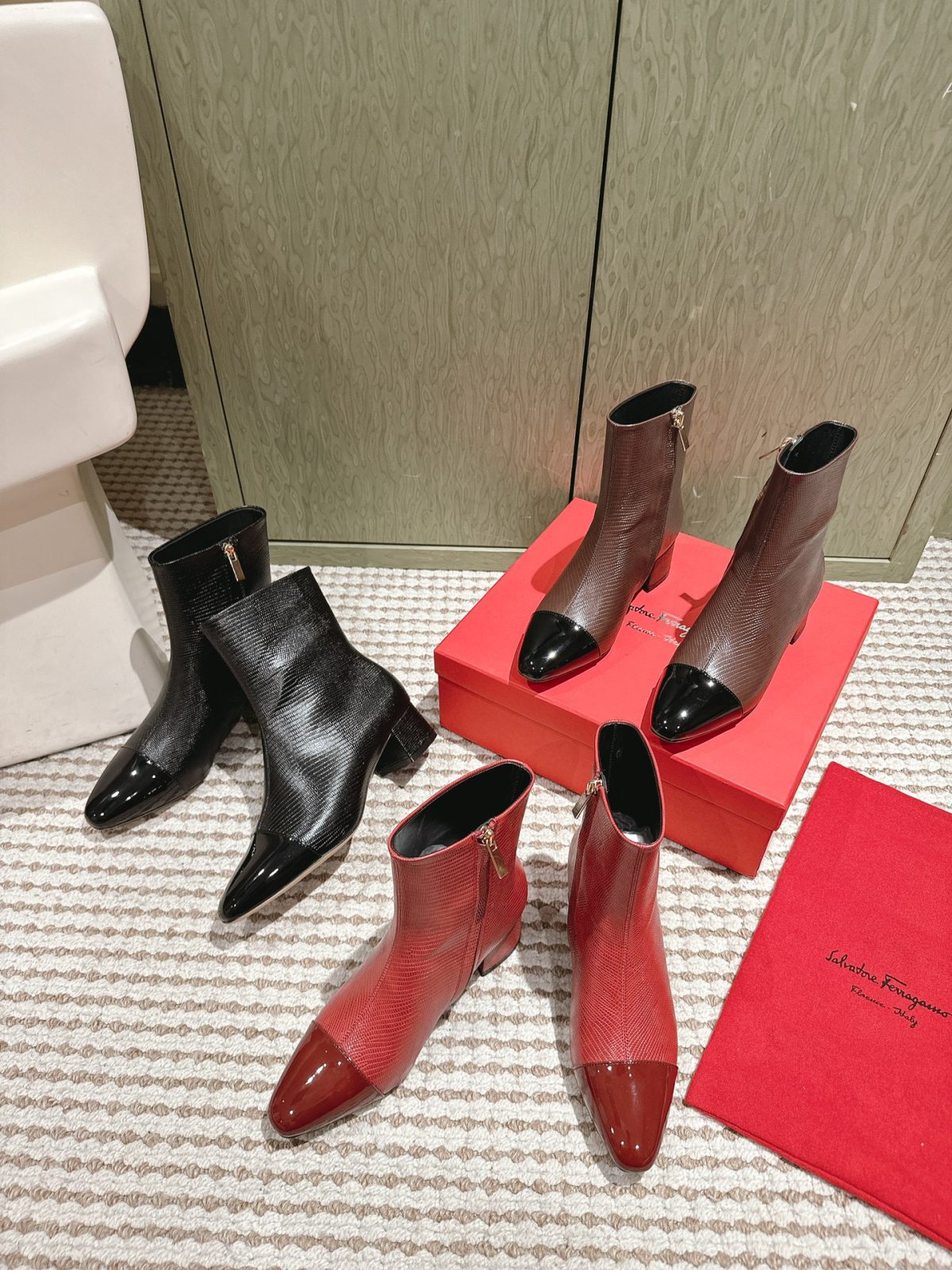 Ferragamo Autumn/Winter New Collection Ankle Boots | High Fashion Series - Image 1