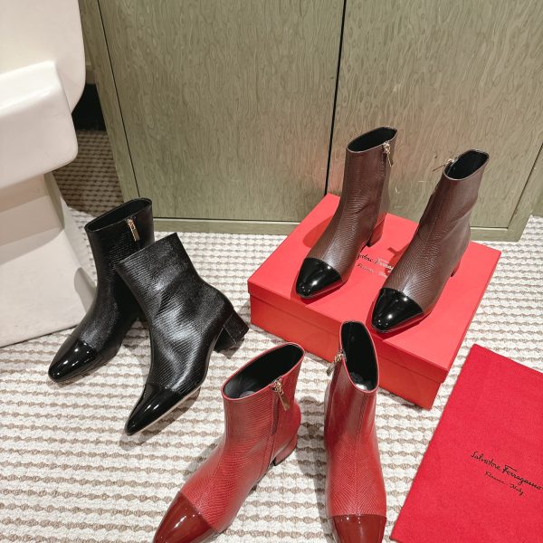 Ferragamo Autumn/Winter New Collection Ankle Boots | High Fashion Series