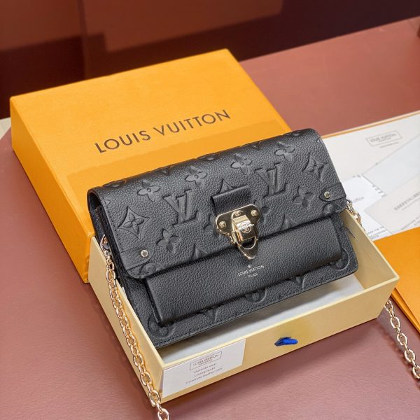 Louis Vuitton Chain Wallet | Monogram Empreinte Leather Collection
