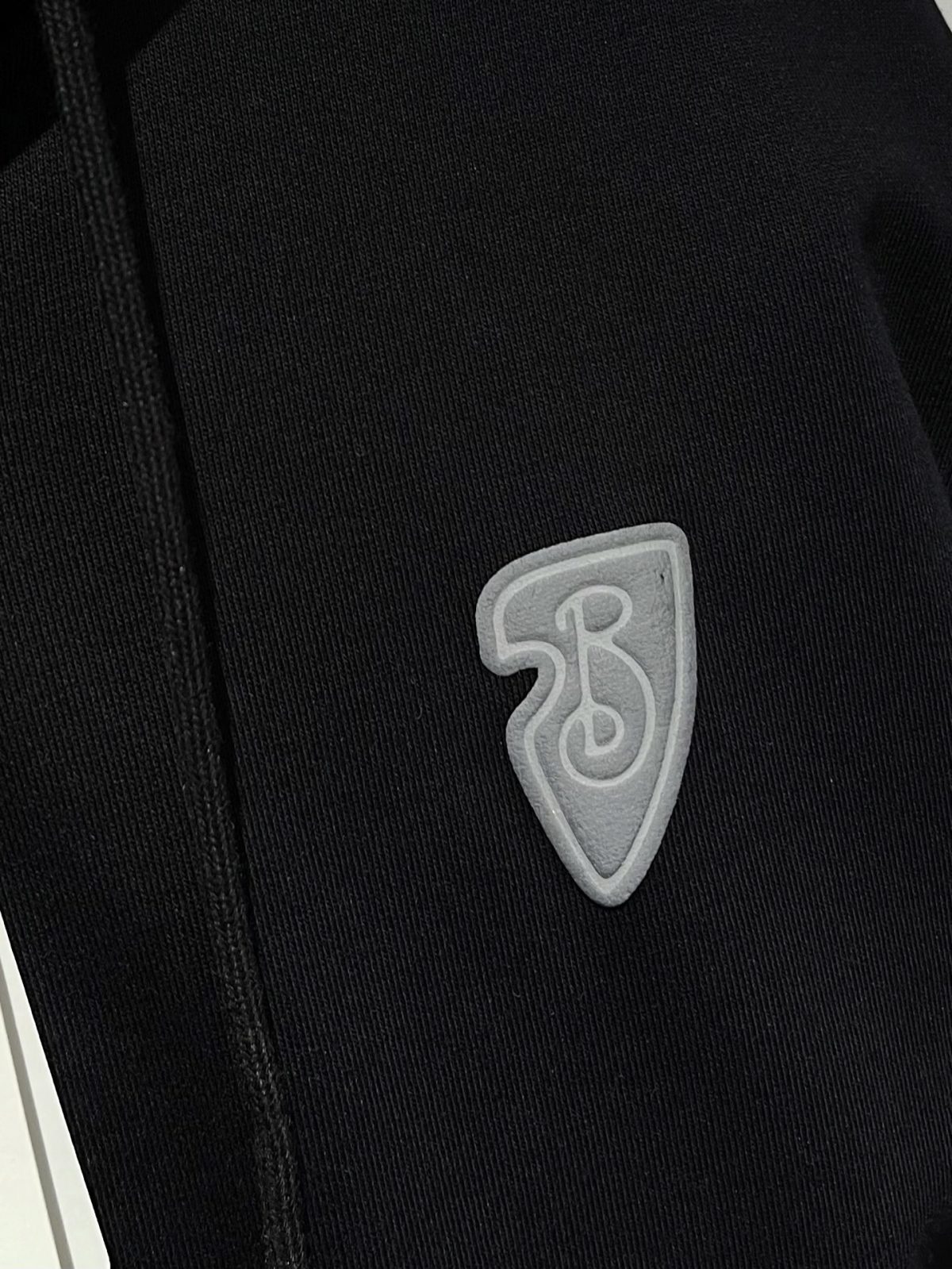 Burberry 2025 Fall/Winter B Crest Zip Hoodie - Image 7