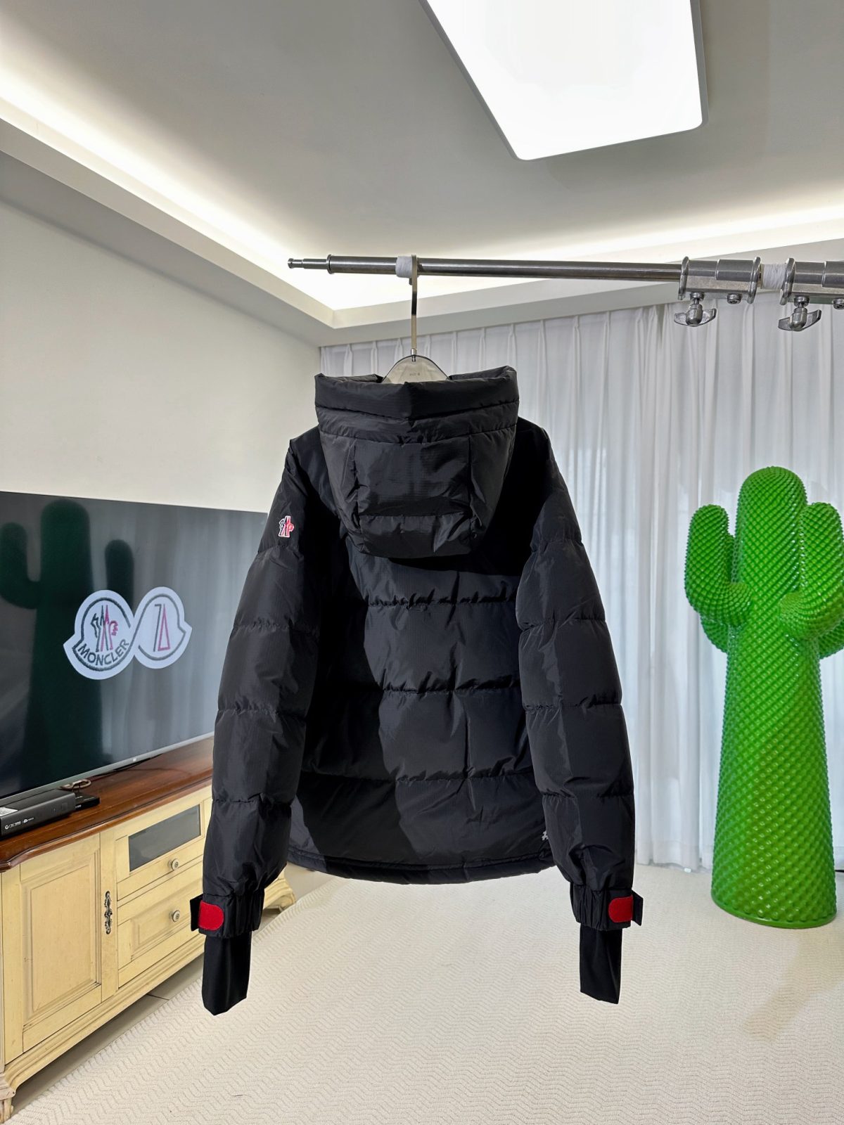 Moncler Grenoble Cristaux Hooded Down Ski Jacket - Image 3