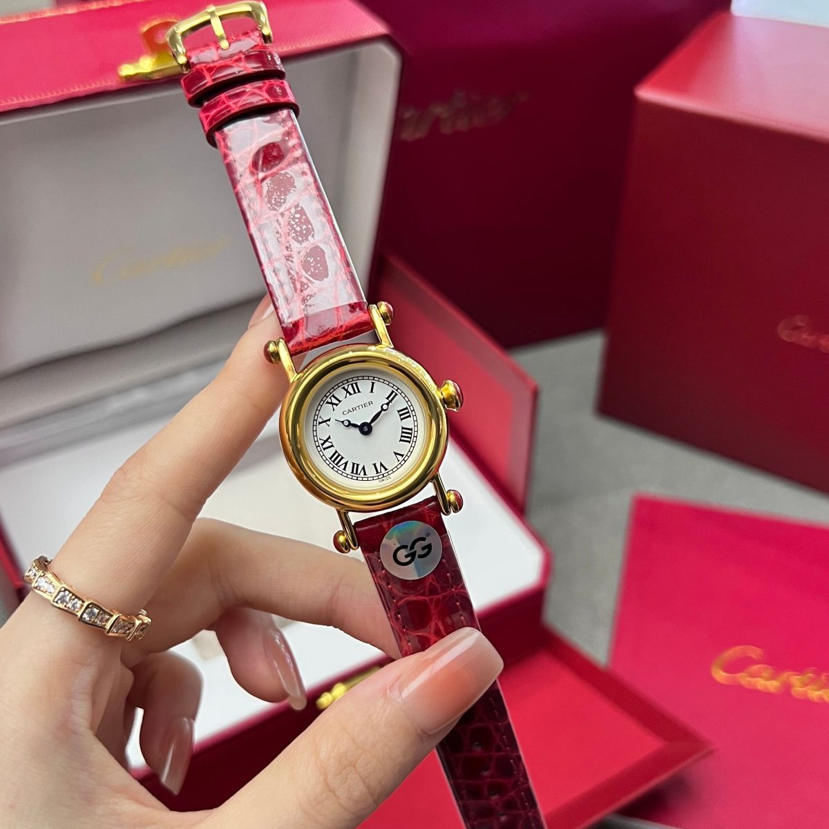 Cartier Little Tornado French Elegant Timepiece 27mm - Image 4