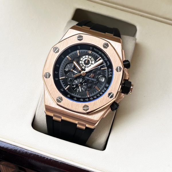 Audemars Piguet Men’s Automatic Mechanical Watch 44mm (Rose Gold)