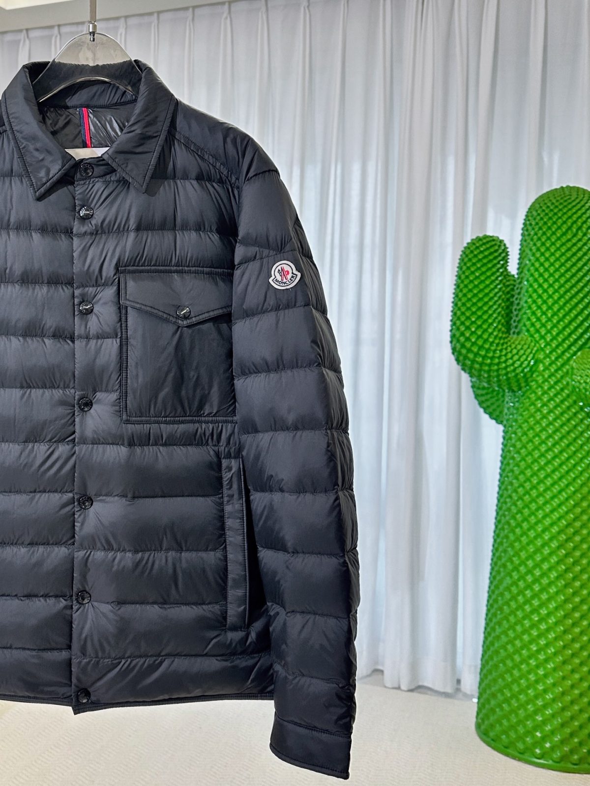 Moncler Tenibres Lightweight Down Shirt Jacket - Image 7
