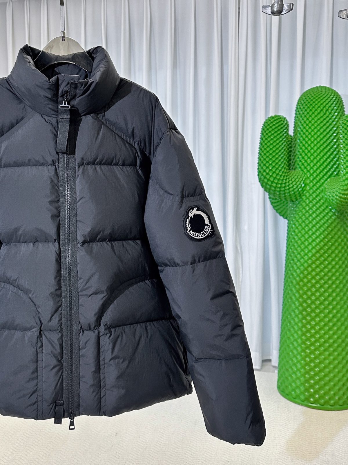 Moncler 2024 Limited “Yazi” Stand-Collar Down Jacket (95% White Goose Down Edition) - Image 6