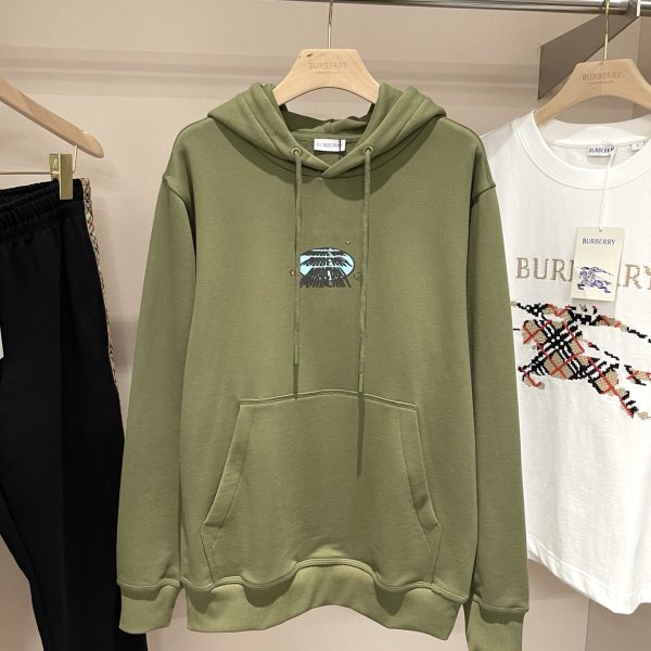 Burberry 2025 Pre-Fall Automotive Print Cotton Hoodie
