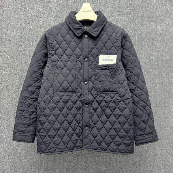 Burberry Reversible Quilted Cotton Jacket (Unisex)