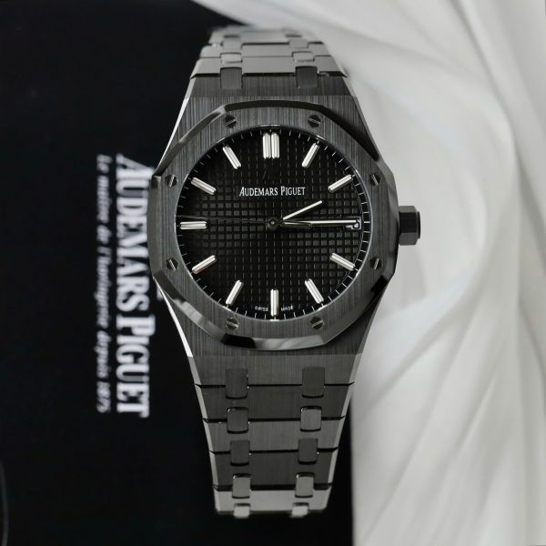 Audemars Piguet Royal Oak 15500 Replica Watch Black Ceramic APS Factory 41mm