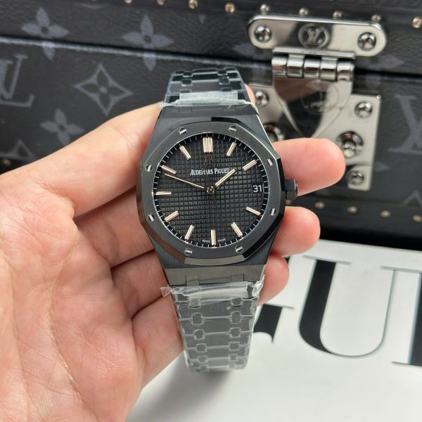 Audemars Piguet Royal Oak 15500 Replica Watch Black Dial F1 Factory 41mm