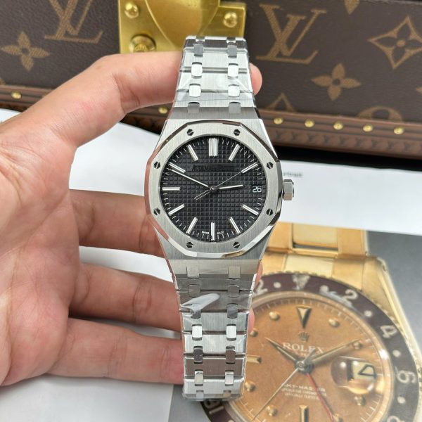 Audemars Piguet Royal Oak 15510ST Best Replicas Black Dial APS Factory Best Quality 41mm