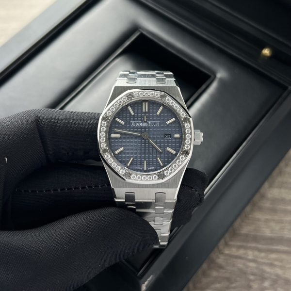 Audemars Piguet Replica Watch Royal Oak Womens Dial Blue 34mm