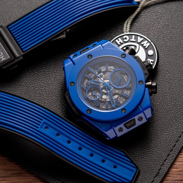 Hublot Best Replica Watch Big Bang Unico Ceramic Blue BBF Factory 42mm