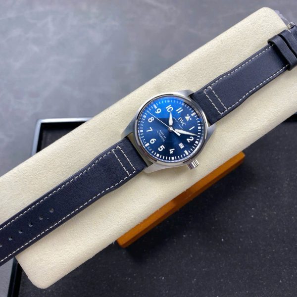 IWC Schaffhausen Pilot-s Mark XX Best Replica Watch Blue Dial ZM Factory 40mm
