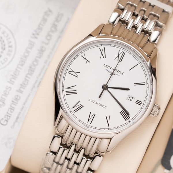 Longines Best Replica Watch Lyre Replica Cao Cấp L4.961.4.11.6 Dial White 40mm