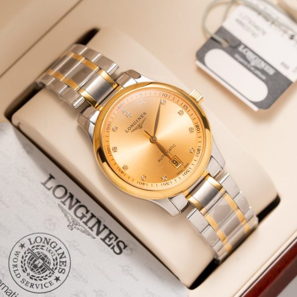 Longines Replica Watches Master Collection L2.628.5.37.7 Demi Gold 38.5mm