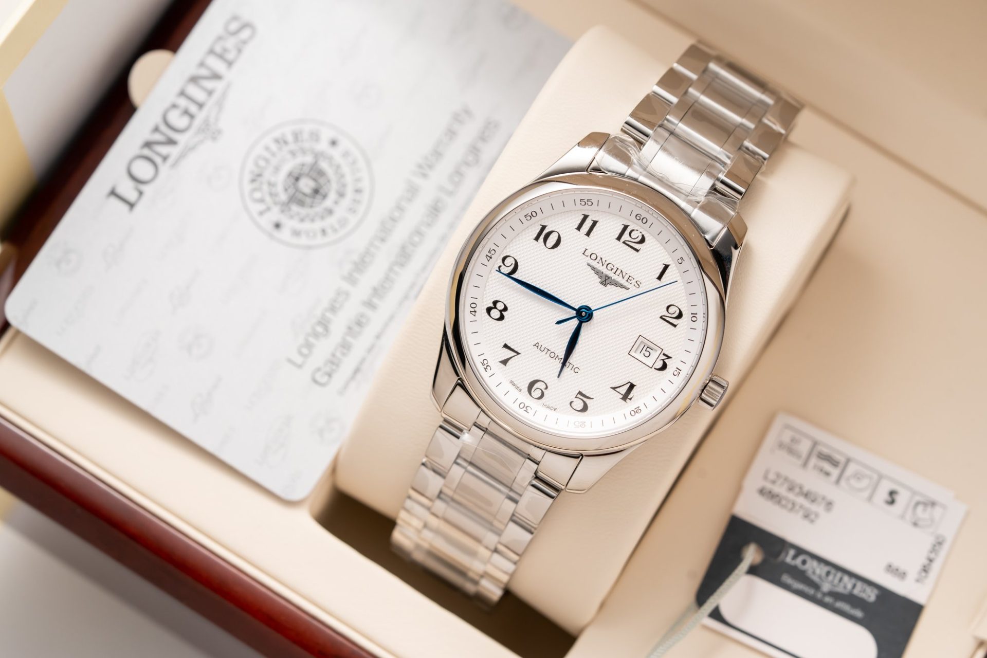 Dong-Ho-Longines-Master-Collection-L2.755.4.78.6-Replica-Mat-Trang-38-2.jpg Longines Replica Watch Master Collection L2.755.4.78.6 White Dial Metal Wire 38.5mm - Image 1