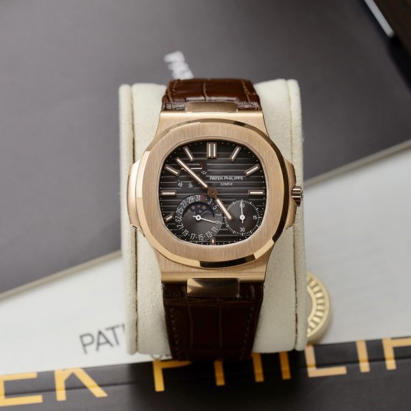 Patek Philippe Replica Watch Nautilus 5712R Rose Gold PPF Factory 40mm