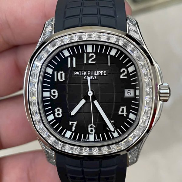 Patek Philippe Replica Watch Aquanaut 5167G Rubber Strap GR Factory 40mm