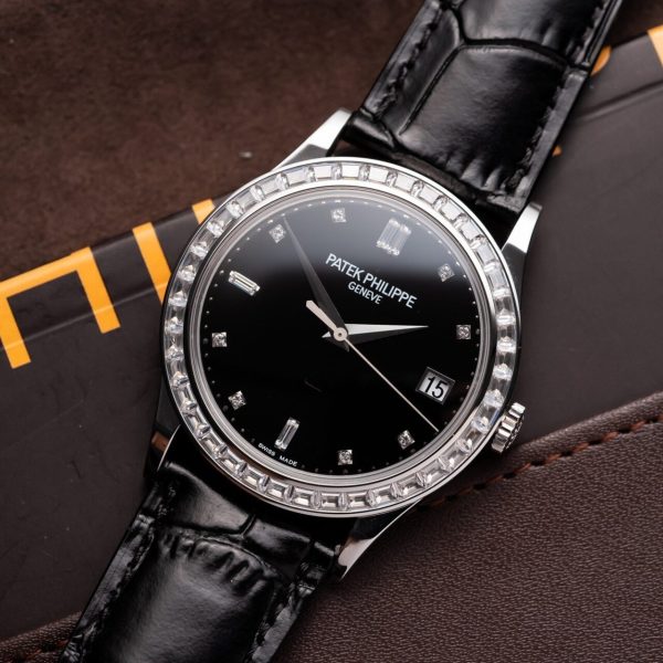 Patek Philippe Calatrava 5298P Replica Watch Black ZF Factory 38mm