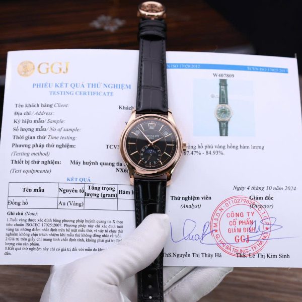 Patek Philippe Replica Watch Complications 5205R 18K Gold Wrapped Custom 40mm