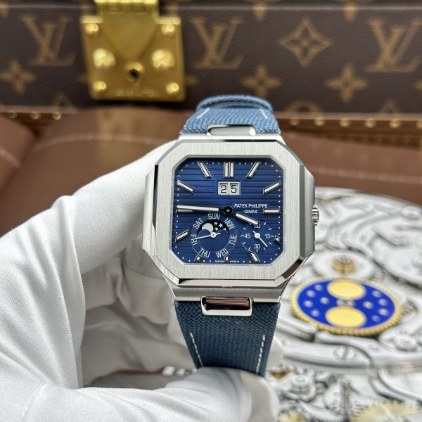 Patek Philippe Cubitus 5822P Replica Watches Blue Dial Calibre 240 Super Clone Movement 45mm