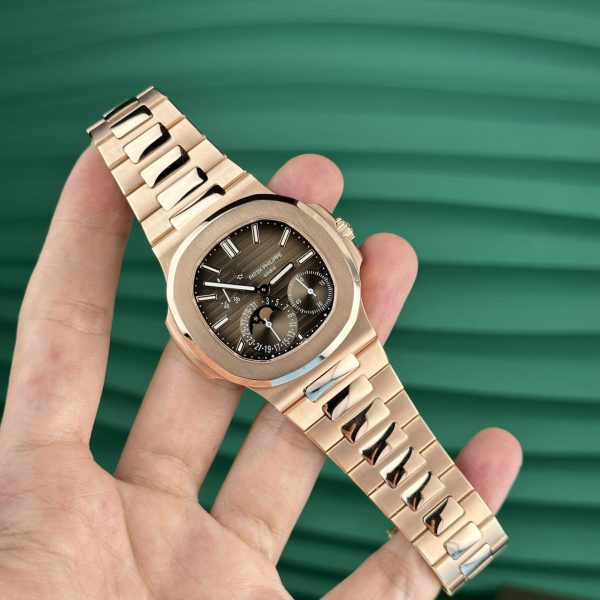 Patek Philippe Nautilus 5712R Custom Gold Wrapped Refined Movement 40mm