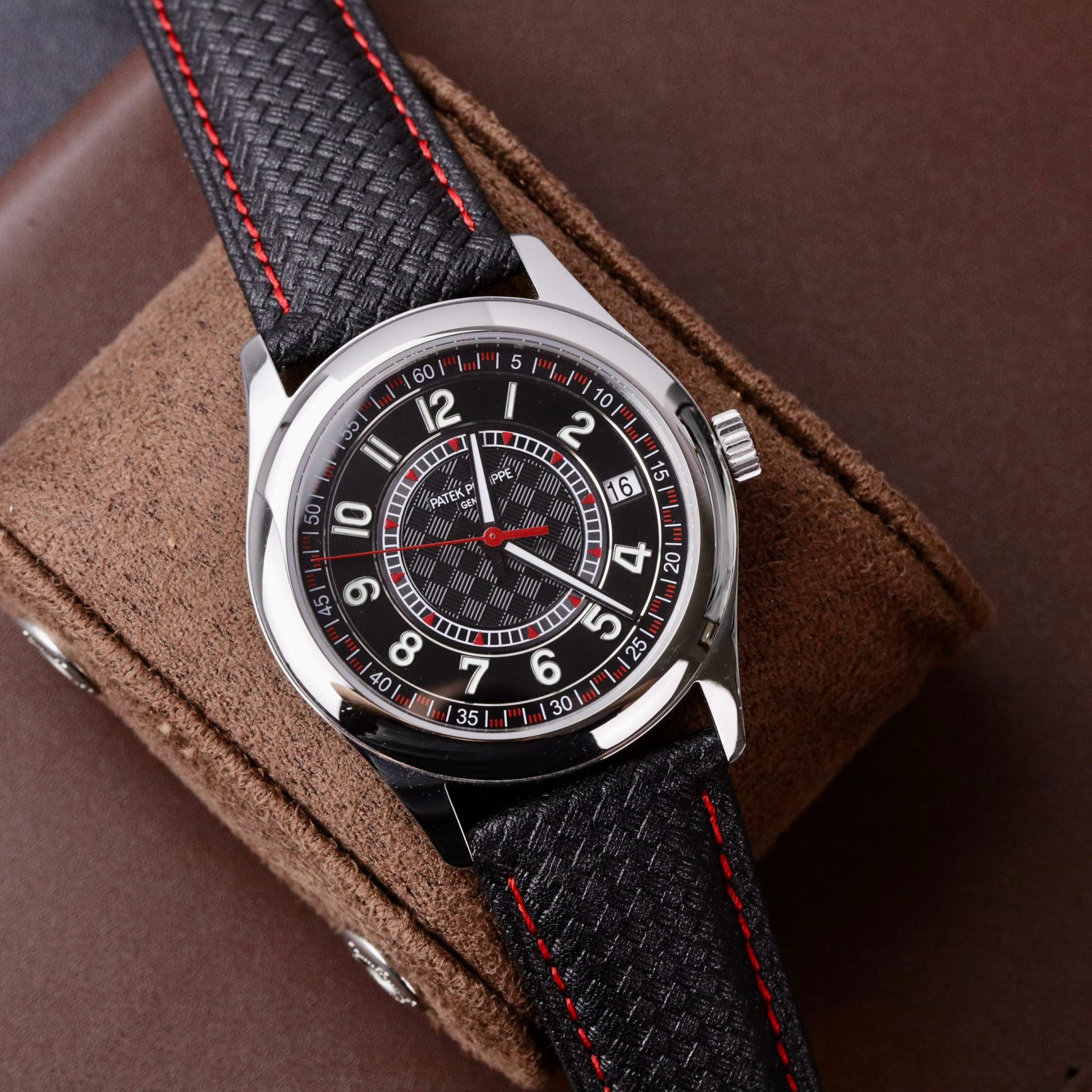 Dong-Ho-Patek-Philippe-Replica-11-Calatrava-6007G-Day-Da-40mm-2.jpg Patek Philippe Replica Watch Calatrava 6007G Leather Strap 40mm - Image 1