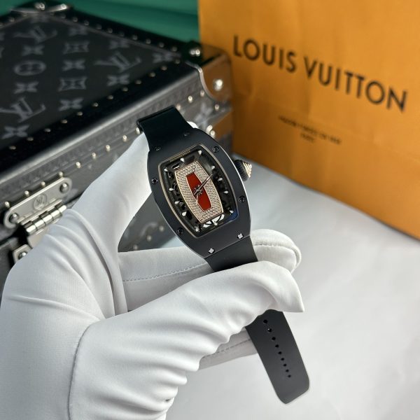 Richard Mille Best Replica Watches RM07 Black Ceramic 36mm