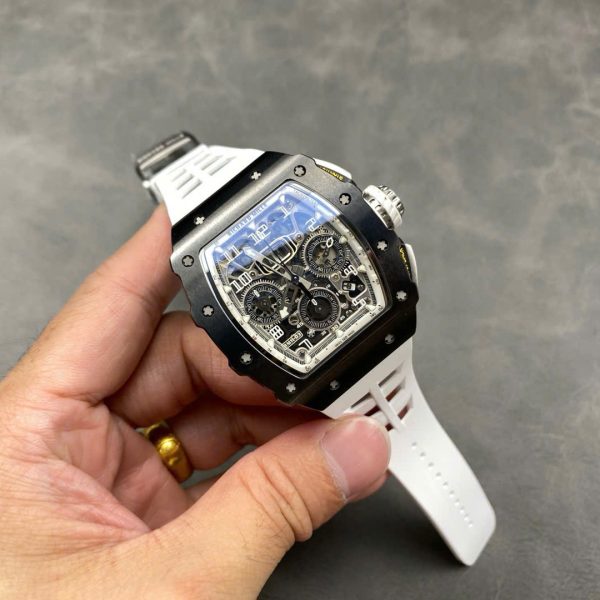 Richard Mille RM11-03 Automatic Flyback Chronograph Replica Watches KU Factory 45x50mm