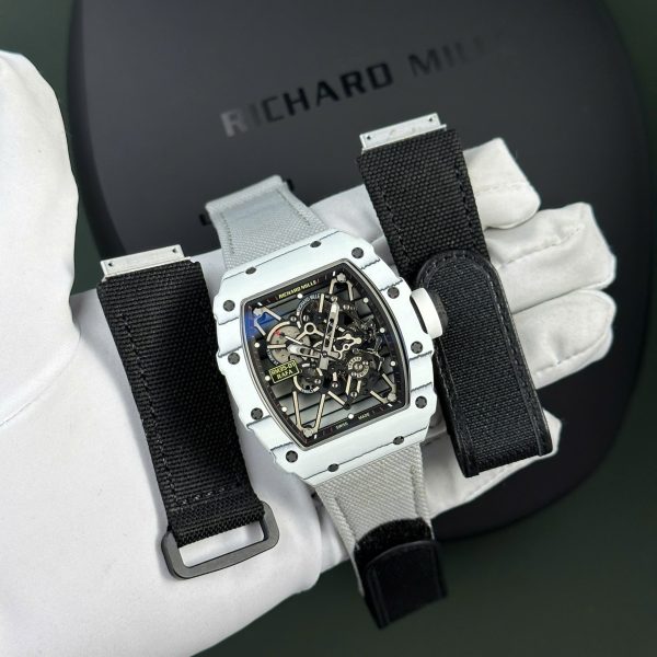 Richard Mille RM35-01 Rafael Nadal Red Rubber Strap Replica 1:1 Watch BBR Factory 42mm