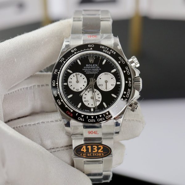 Rolex Replica Watch Daytona Chronograph 126529LN Dial Black QF Factory 40mm