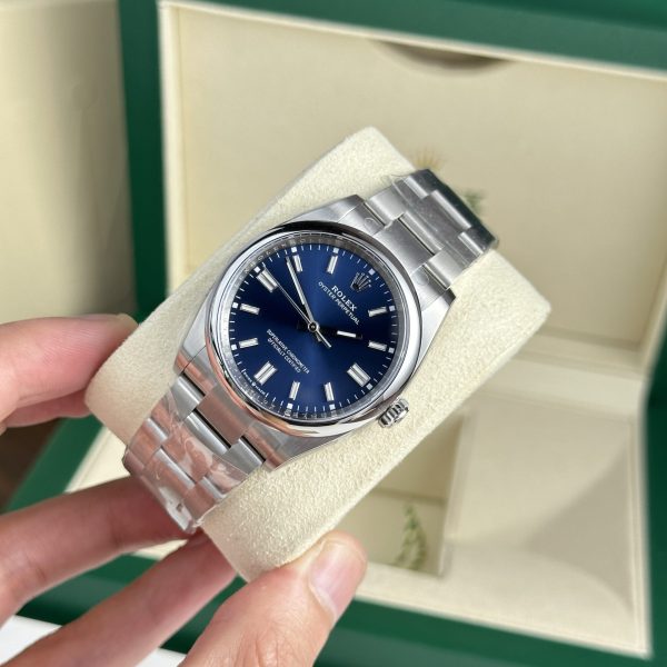 Rolex Replica Watch Oyster Perpetual 126000 Blue Dial Clean Fatory 36mm