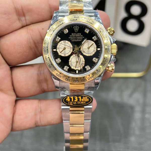 Rolex Cosmograph Daytona 126503 Imitation Watches Black Dial Automatic Movement QF Factory 40mm
