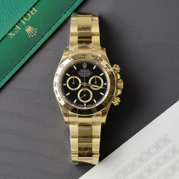 Rolex Cosmograph Daytona M126508 Replica 11 Watch Black Dial 40mm