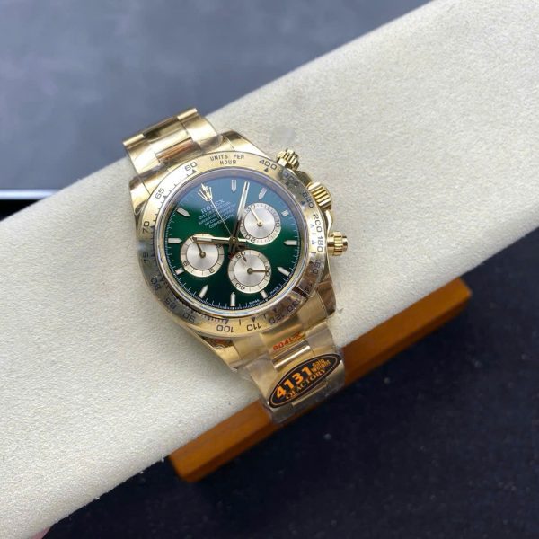 Rolex Cosmograph Daytona Yellow Gold 126508 Loki Replica Watch Weight 180 Grams QF 40mm