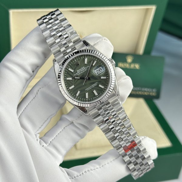 Rolex Replica Watch DateJust 126234 Dial Green VS Factory 36mm