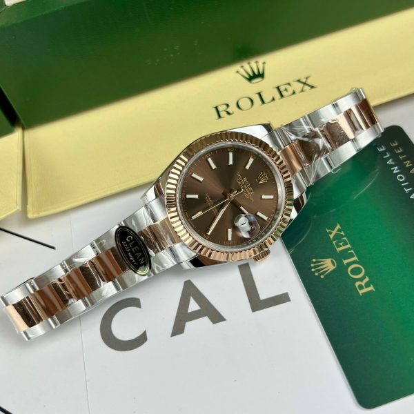 Rolex Replica Watch DateJust 126331 Chocolate Dial Oyster Strap Clean Factory 41mm