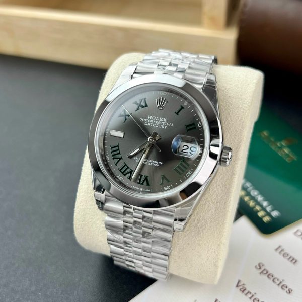 Rolex Replica Watch DateJust 126300 Wimbledon Dial VS Factory 41mm