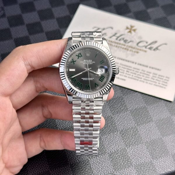 Rolex Replica Watch DateJust 126334 Dial Wimbledon VS Factory 41mm