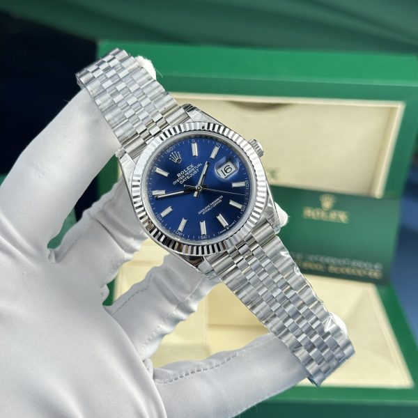Rolex Replica Watches Replica 11 DateJust 126334 Blue Dial VS Factory 41mm