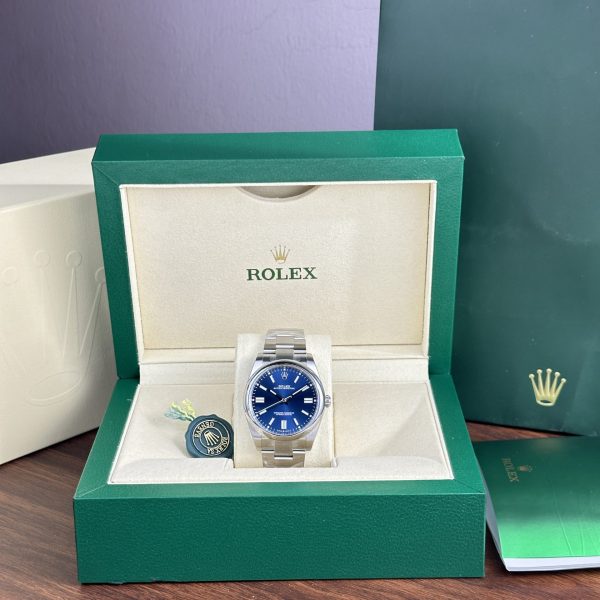 Rolex Replica Watch Oyster Perpetual 124300 Dial Blue Clean Factory 41mm