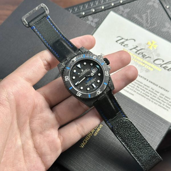 Rolex Best Replica Watch Submariner Diw Carbon Black 40mm