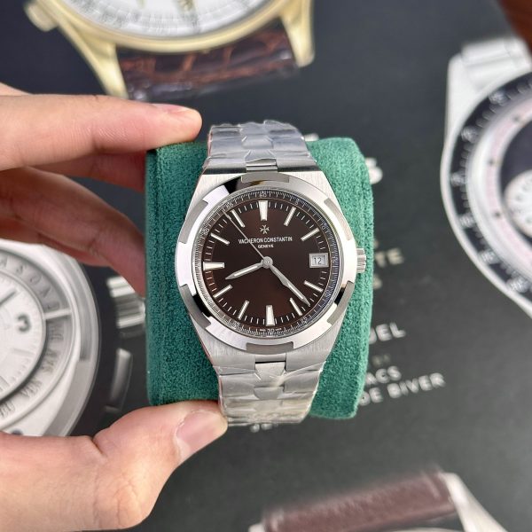 Vacheron Constantin Replica Watches Overseas 4500V Brown Dial PPF Factory 41mm